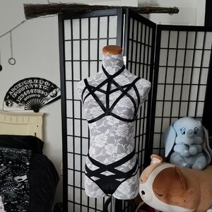 Retired VS Black Bondage Intimates Set